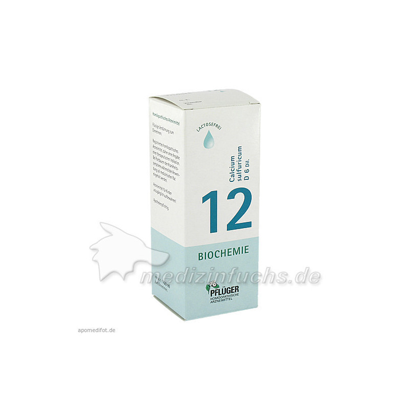 Biochemie Pflüger Nr. 12 Calcium sulfuricum D 6, 100 ML – PZN 6324784
