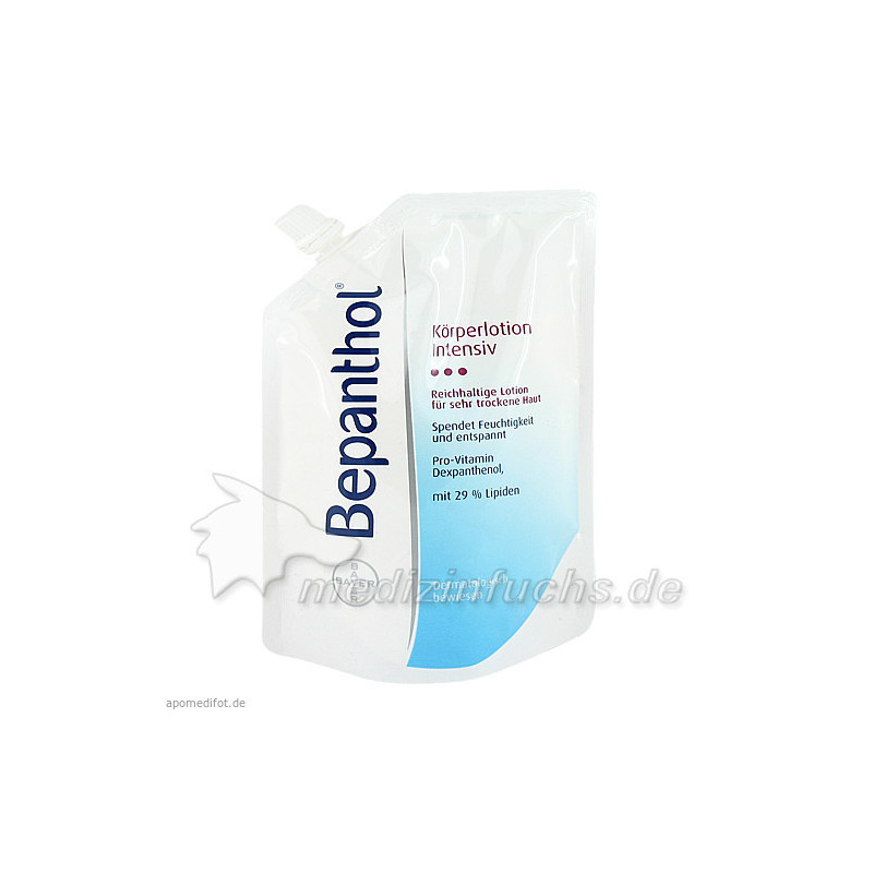 BEPANTHOL INTENSIV KÖRPERLOTION NACHFUELLBEUTEL, 400 ML – PZN 1627617