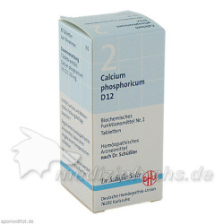 BIOCHEMIE DHU 2 CALCIUM PHOSPHORICUM D12, 80 ST – PZN 273904