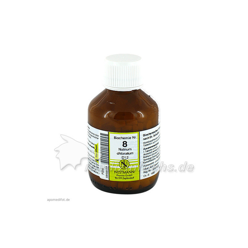 BIOCHEMIE 8 NATR CHLOR D12, 400 ST – PZN 5956022