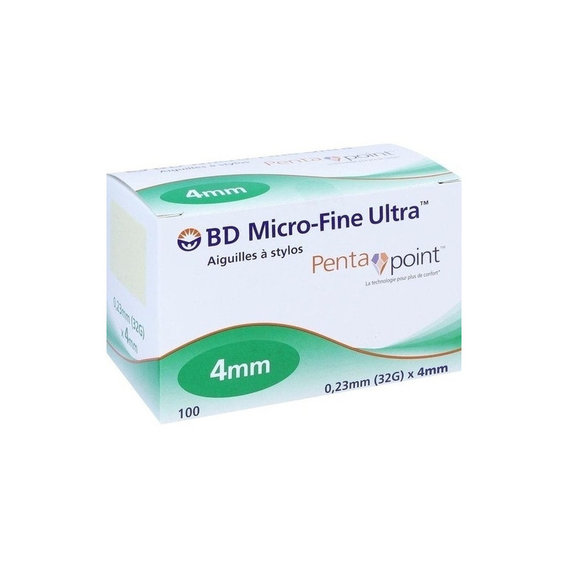 BD MICRO-FINE Ultra Pen-Nadeln 0.23x4 mm, 100 ST – PZN 10183645