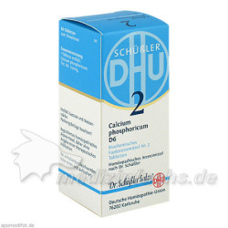 BIOCHEMIE DHU 2 CALCIUM PHOSPHORICUM D 6, 80 ST – PZN 273867