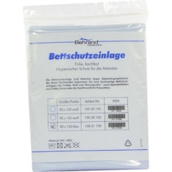 Bettschutzeinlage Folie 90x100cm weiß, 1 ST – PZN 1589360