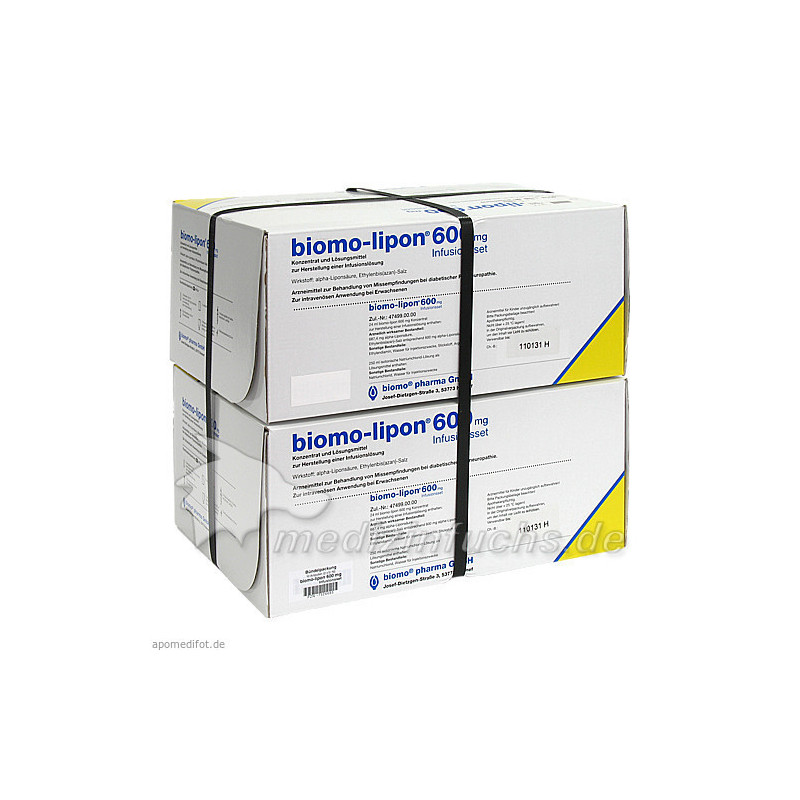 biomo lipon 600mg Infusions Set, 10 ST – PZN 7526685