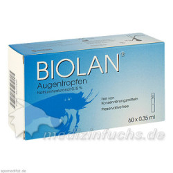 BIOLAN Augentropfen, 60X0.35 ML – PZN 3677335