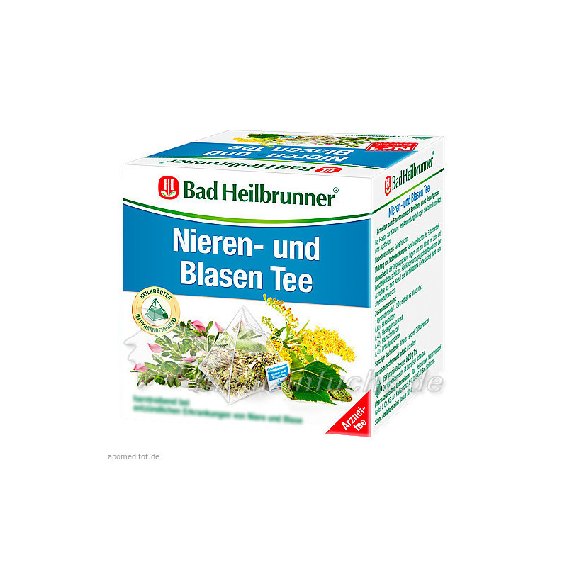 Bad Heilbrunner Nieren- und Blasen Tee, 15 ST – PZN 1532466