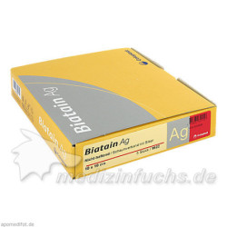 Biatain Ag Schaumverband nicht-haftend 10x10cm, 5 ST – PZN 6155028