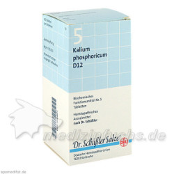 BIOCHEMIE DHU 5 Kalium phosphoricum D12 Tabl., 420 ST – PZN 6584077