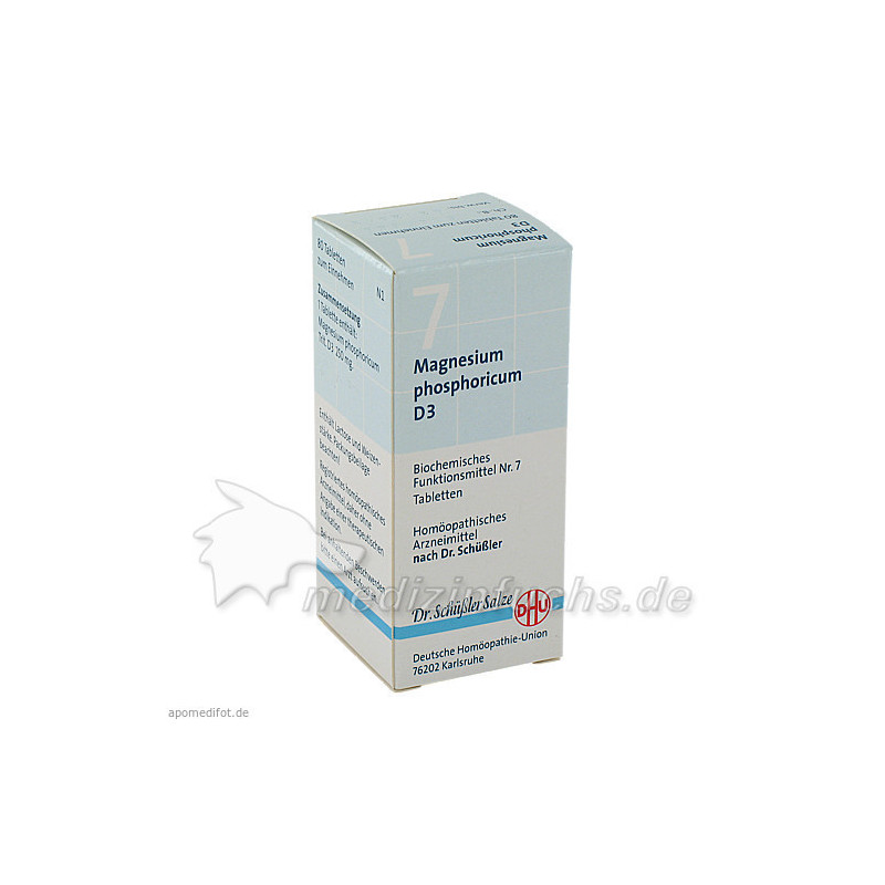 BIOCHEMIE DHU 7 MAGNESIUM PHOSPHORICUM D 3, 80 ST – PZN 274335