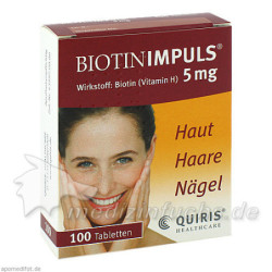BIOTIN IMPULS 5mg, 100 ST – PZN 8923187