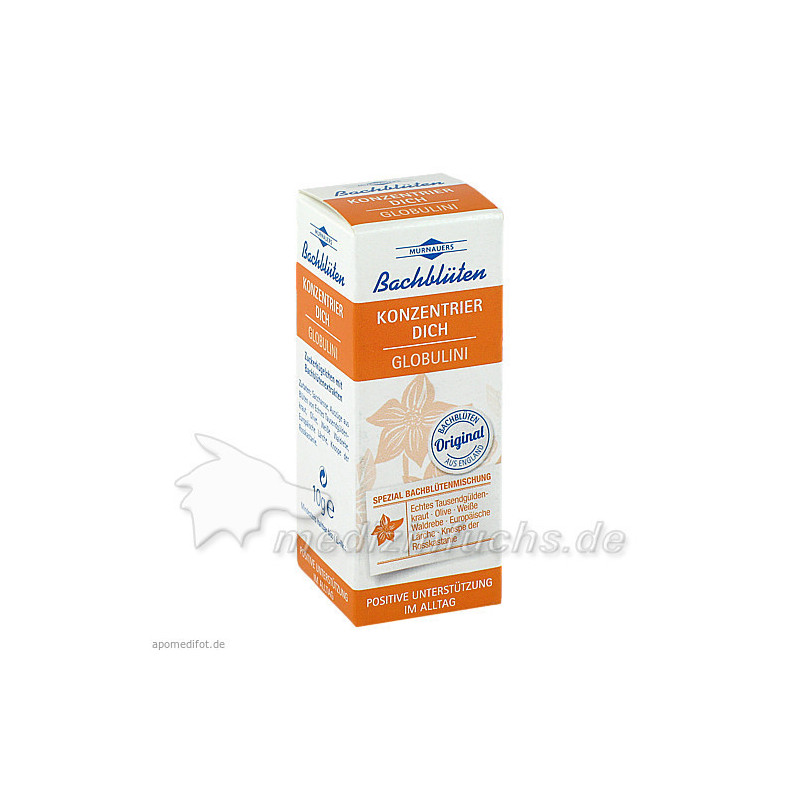 Bachblüten Konzentrier Dich Globulini, 10 G – PZN 10252725