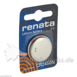 Batterie Lithium Zelle 3V CR 2450N, 1 ST – PZN 8449165