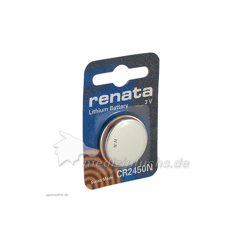 Batterie Lithium Zelle 3V CR 2450N, 1 ST – PZN 8449165