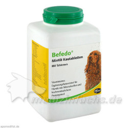 Befedo MinVit f.Hunde vet, 180 ST – PZN 1896412
