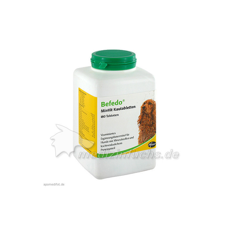 Befedo MinVit f.Hunde vet, 180 ST – PZN 1896412