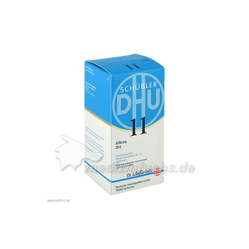 BIOCHEMIE DHU 11 Silicea D12 Tabl., 420 ST – PZN 6584284