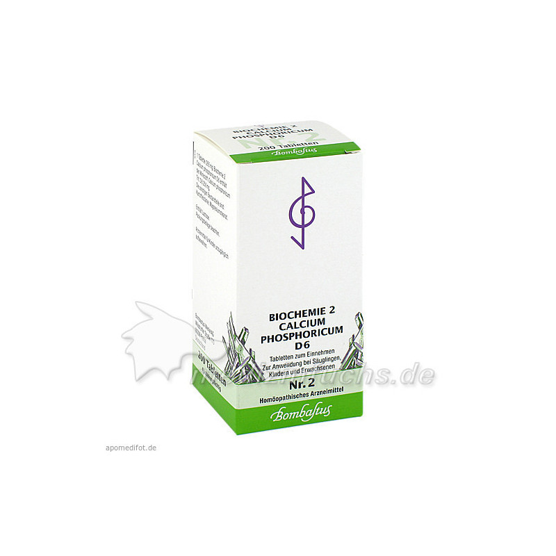 Biochemie 2 Calcium phosphoricum D 6, 200 ST – PZN 4325147