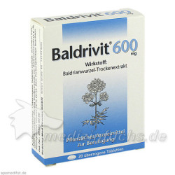 Baldrivit 600mg, 20 ST – PZN 4552819