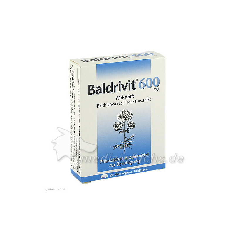 Baldrivit 600mg, 20 ST – PZN 4552819