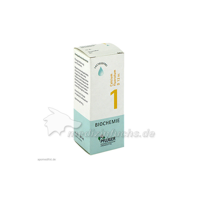 Biochemie Pflüger Nr. 1 Calcium fluoratum D12 Dil., 30 ML – PZN 6323543