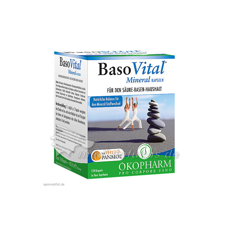 BasoVital Mineral Kapseln, 120 ST – PZN 6194809