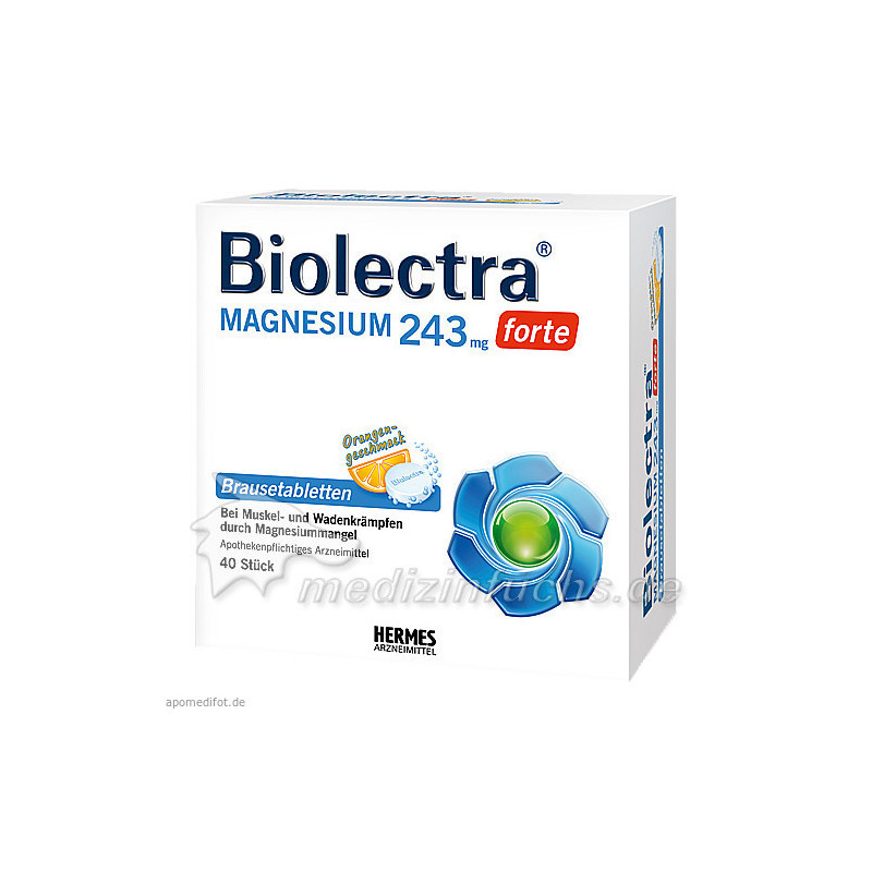 Biolectra Magnesium 243 forte Orange, 40 ST – PZN 6789307