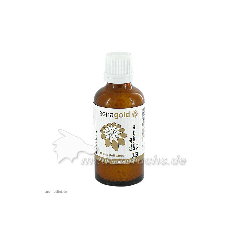 Biochemie Senagold Nr. 13 Kalium arsenicosum D12, 50 G – PZN 9214961