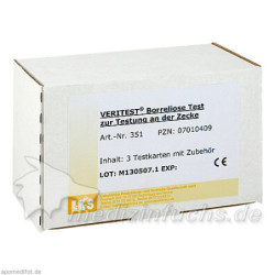 Borreliose Test - Testung der Zecke (Testkarte), 3 ST – PZN 7010409