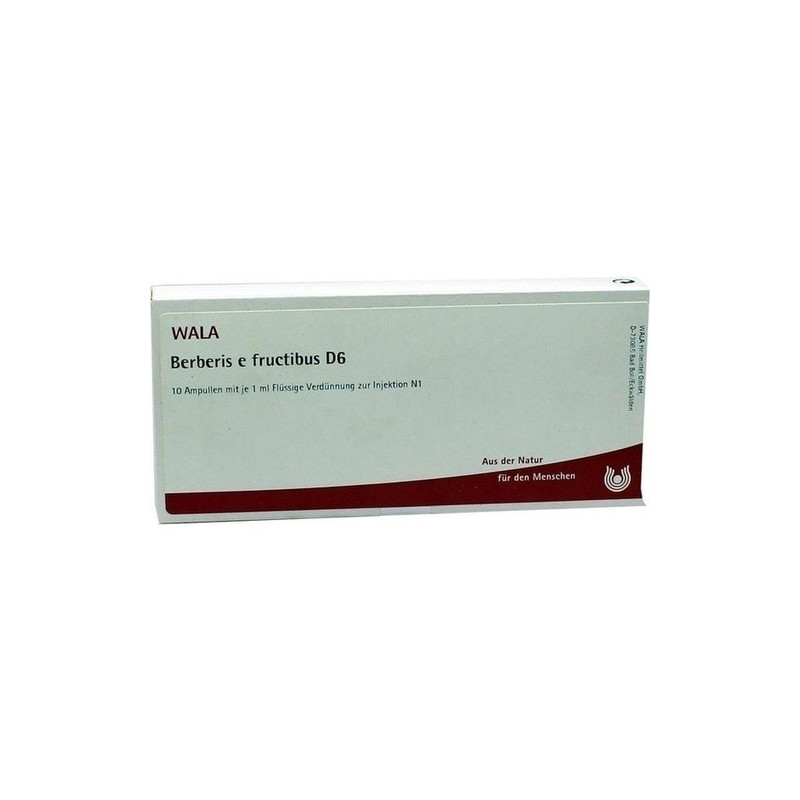 BERBERIS E FRUCTIBUS D 6, 10X1 ML – PZN 2883788