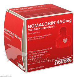 Bomacorin 450mg Weißdorntabletten N, 100 ST – PZN 3137389