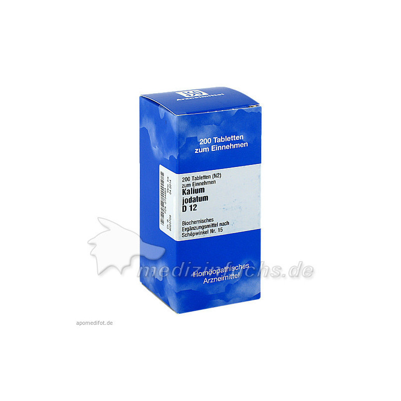 BIOCHEMIE 15 KAL JODAT D 12, 200 ST – PZN 2734953