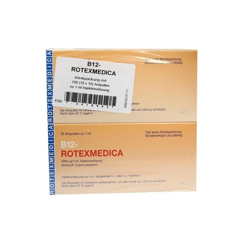B12 ROTEXMEDICA, 100X1 ML – PZN 3418993