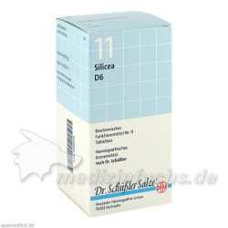 BIOCHEMIE DHU 11 Silicea D 6 Tabl., 420 ST – PZN 6584278