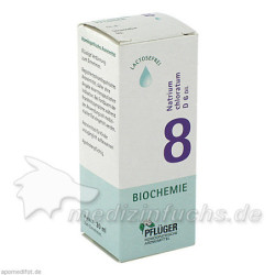 Biochemie Pflüger Nr. 8 Natrium chloratum D 6 Dil., 30 ML – PZN 6324637