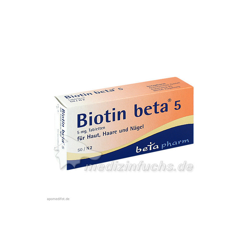 Biotin beta 5, 50 ST – PZN 1841931
