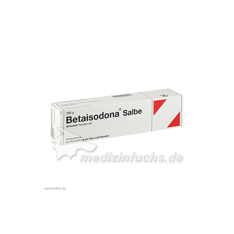 BETAISODONA SALBE TUBE, 250 G – PZN 4246821