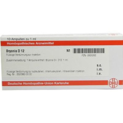 Bryonia D 12 Ampullen (10X1 ml) – PZN 2826282