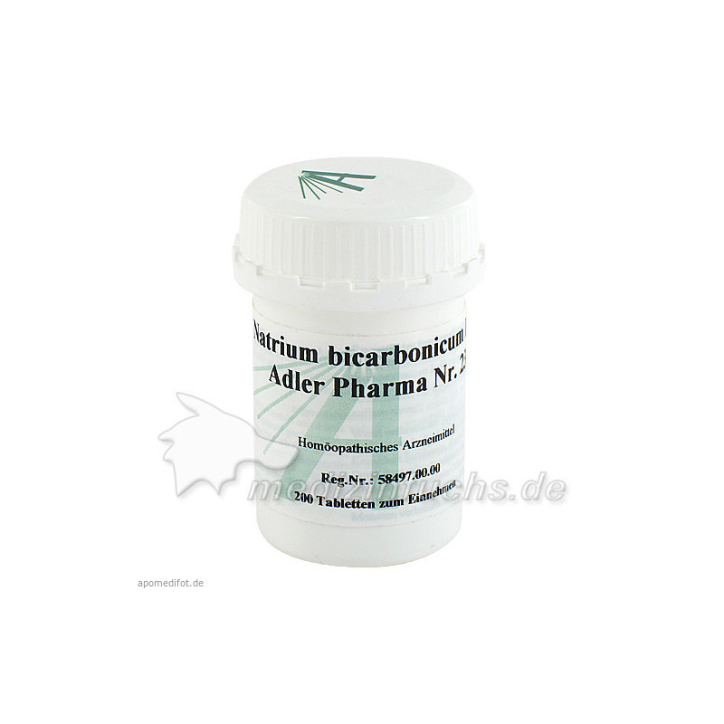 Biochemie Adler 23 Natrium Bicarbonicum D12 Adler, 200 ST – PZN 833533