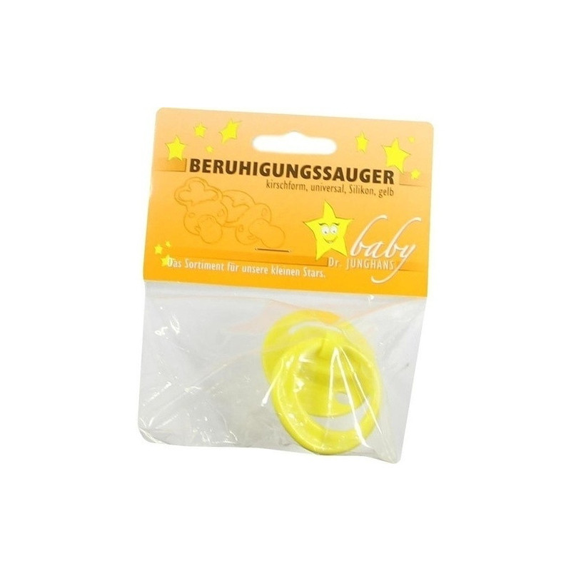 Beruhigungssauger kirschf Sili universal gelb, 1 ST – PZN 4195377