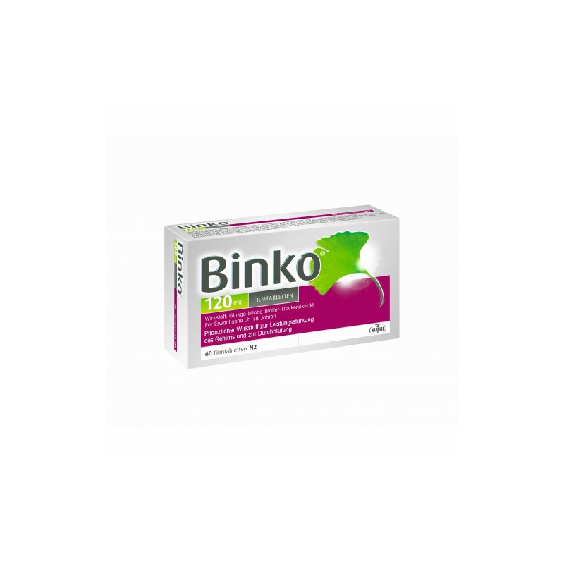 BINKO 120 MG, 60 ST – PZN 9922008