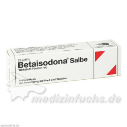 Betaisodona Salbe, 25 G – PZN 3930478