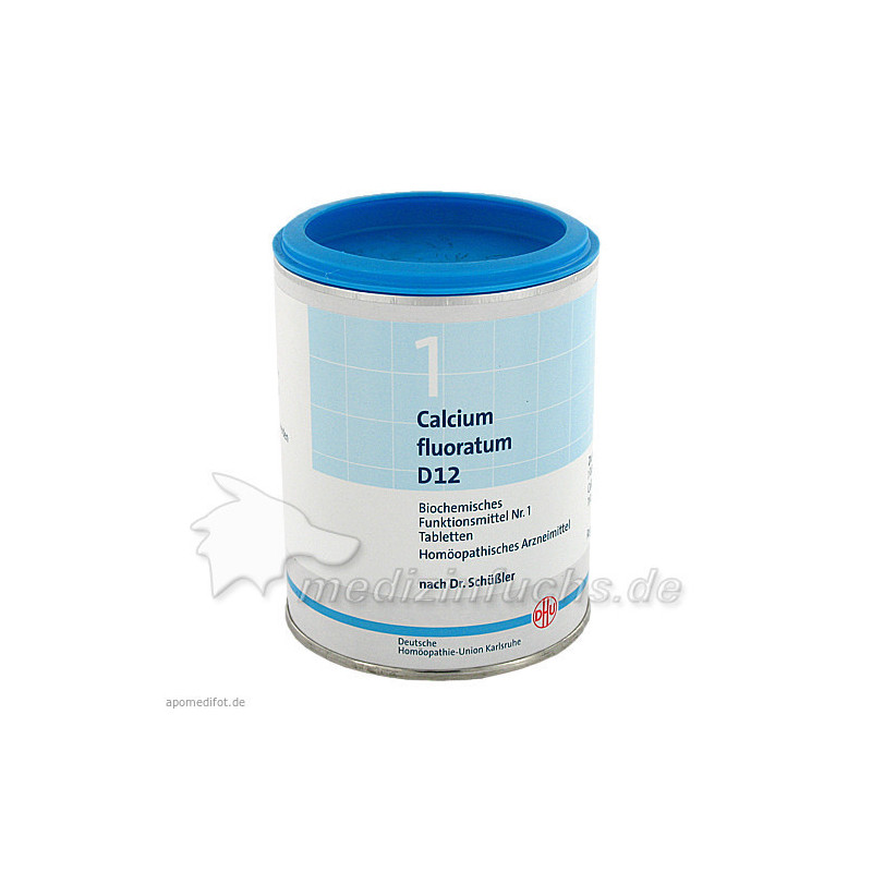 BIOCHEMIE DHU 1 CALCIUM FLUORATUM D12, 1000 ST – PZN 273815