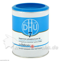 BIOCHEMIE DHU 7 MAGNESIUM PHOSPHORICUM D 6, 1000 ST – PZN 274370