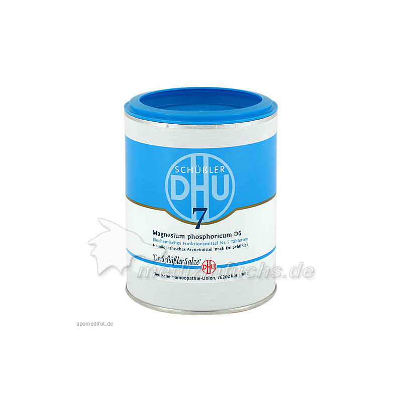 BIOCHEMIE DHU 7 MAGNESIUM PHOSPHORICUM D 6, 1000 ST – PZN 274370