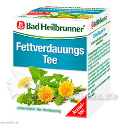 Bad Heilbrunner Fettverdauungstee, 8 ST – PZN 52882