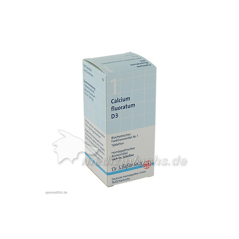 BIOCHEMIE DHU 1 CALCIUM FLUORATUM D 3, 200 ST – PZN 2580355