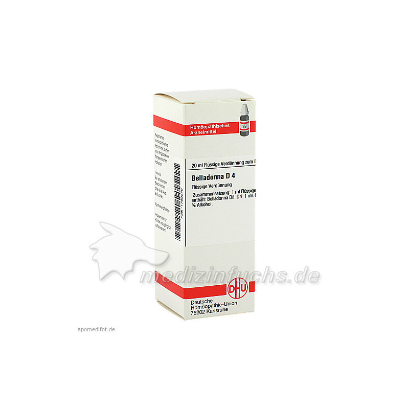 BELLADONNA D 4, 20 ML – PZN 1760279