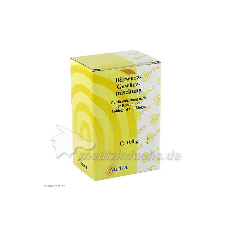 Bärwurzgewürz, 100 G – PZN 210039