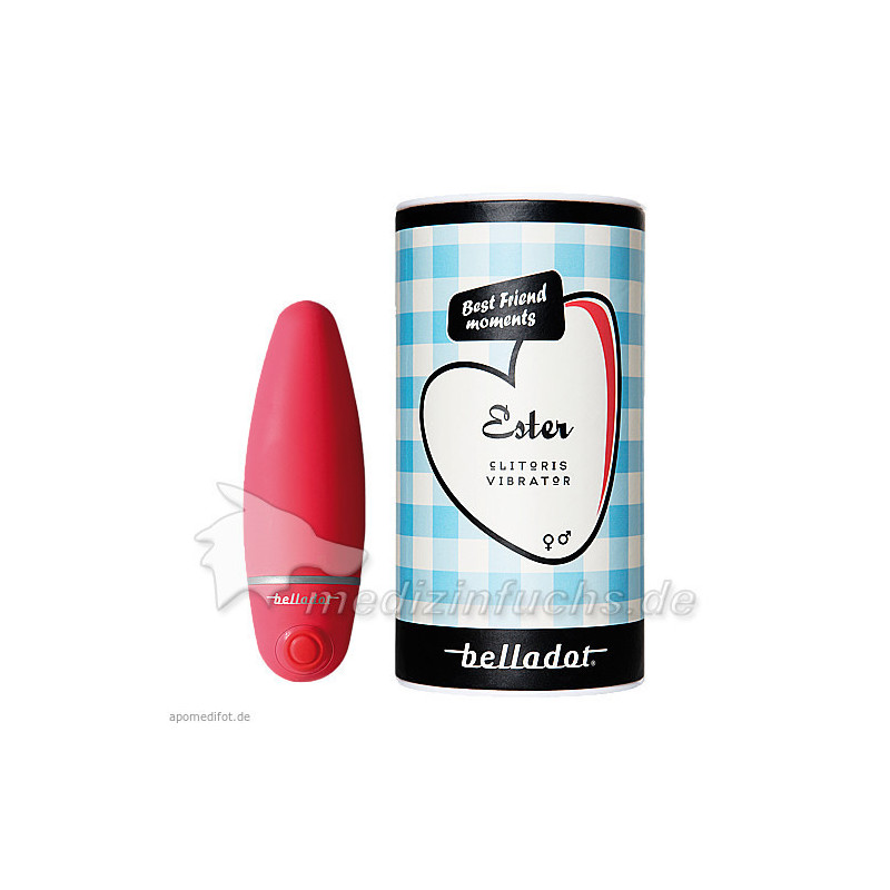Belladot/Ester Klitorisvibrator rot, 1 ST – PZN 10400574