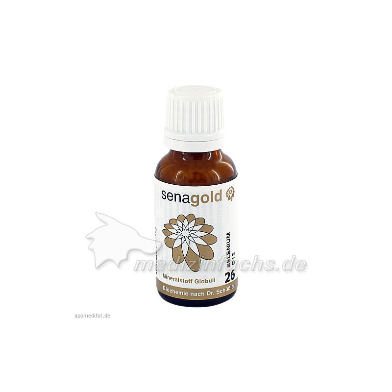 Biochemie Senagold Nr. 26 Selenium D12, 20 G – PZN 9214837